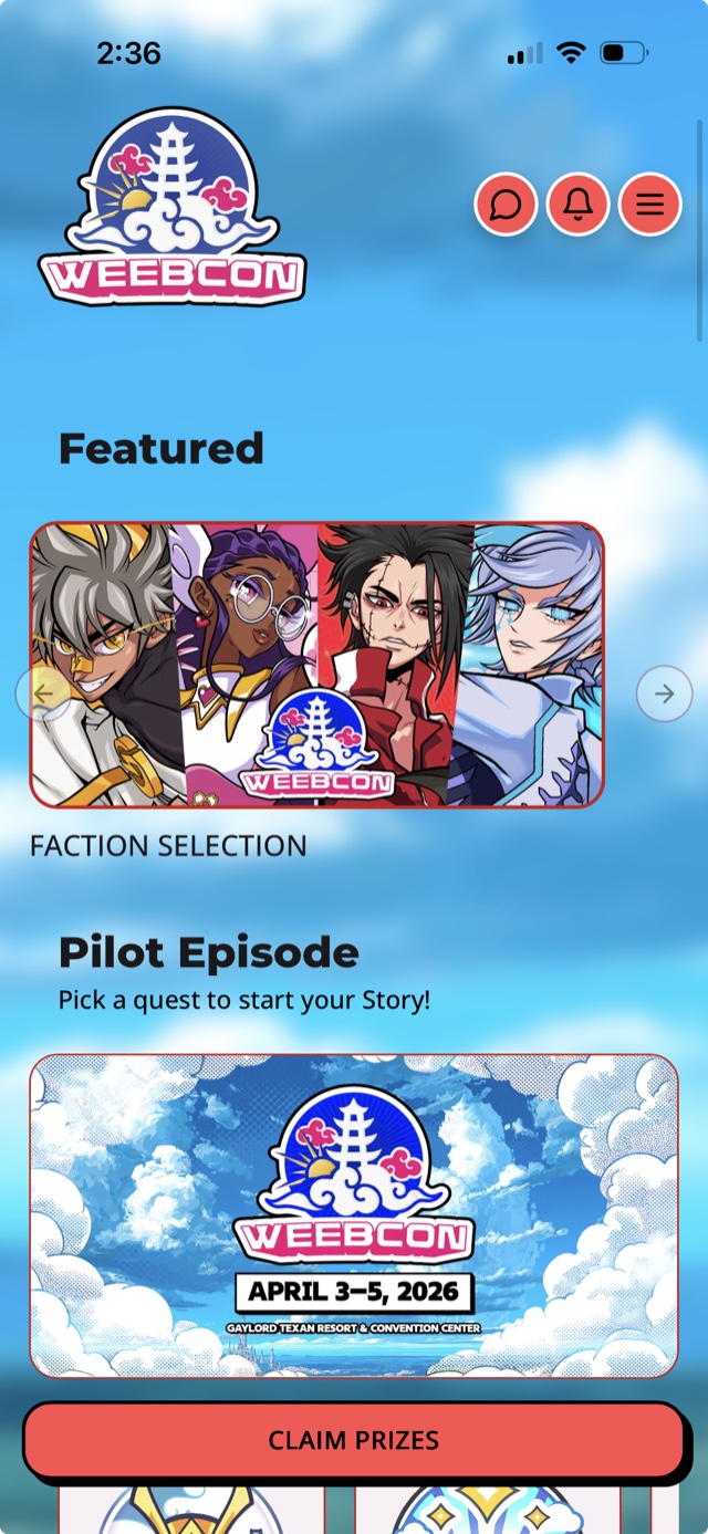 Fan-Con Games — real fan app