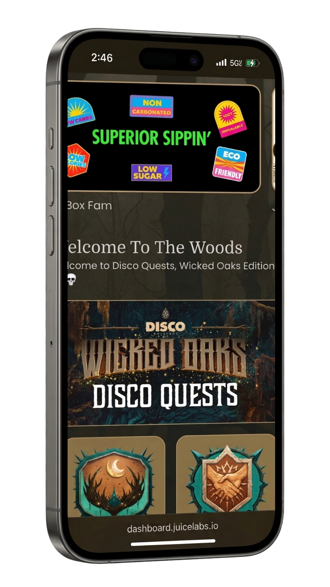 JuiceXP ambassador experience